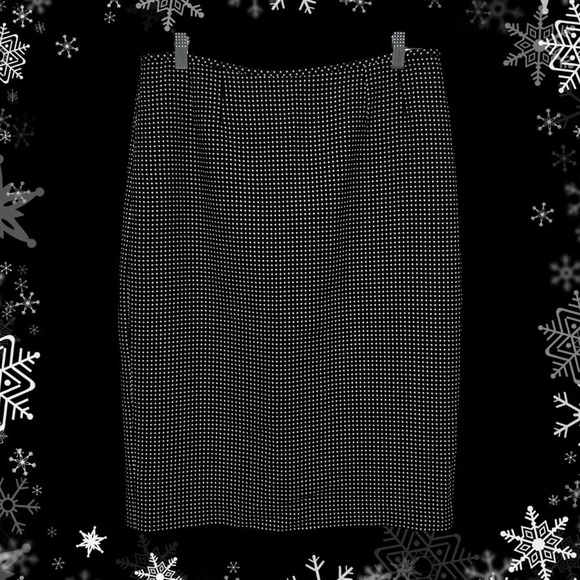 Evan Picone Black Label Pencil Skirt Size 10 Lined Length 27" Career Office LNC - Picture 1 of 5